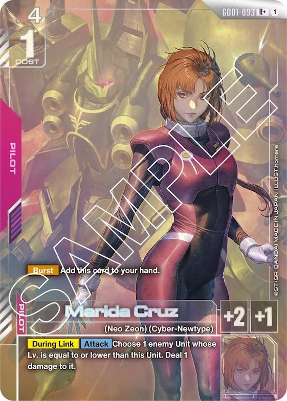 Marida Cruz (R+) #gd1-093 – Newtype Rising