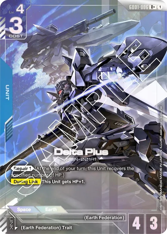 Delta Plus (R+) #gd1-006 – Newtype Rising