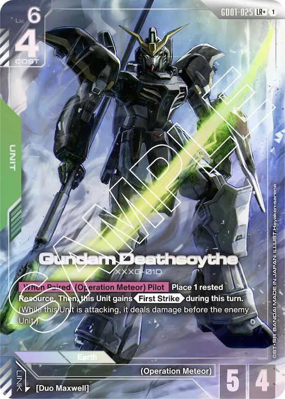 Gundam Deathscythe (GD01-025) (LR+) #gd1-025 – Newtype Rising