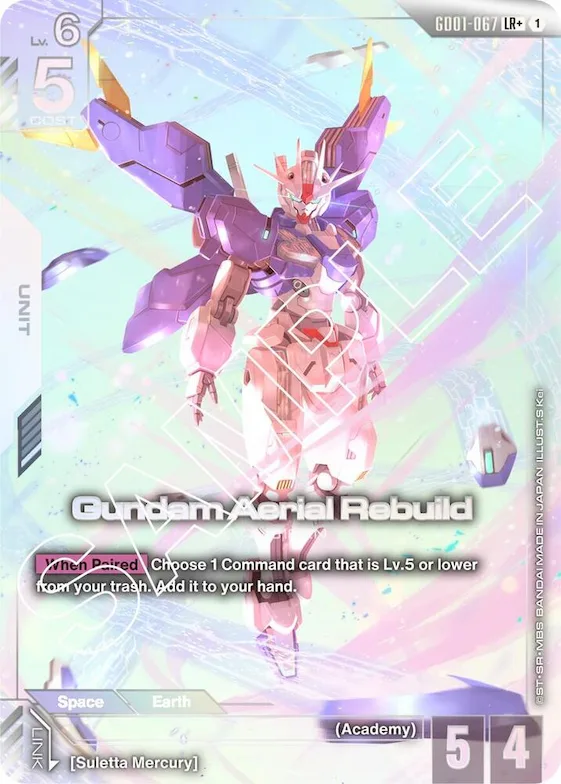 Gundam Aerial Rebuild (LR+) #gd1-067 – Newtype Rising