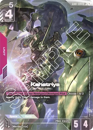 Kshatriya (GD01-044) (LR+) #gd1-044 – Newtype Rising