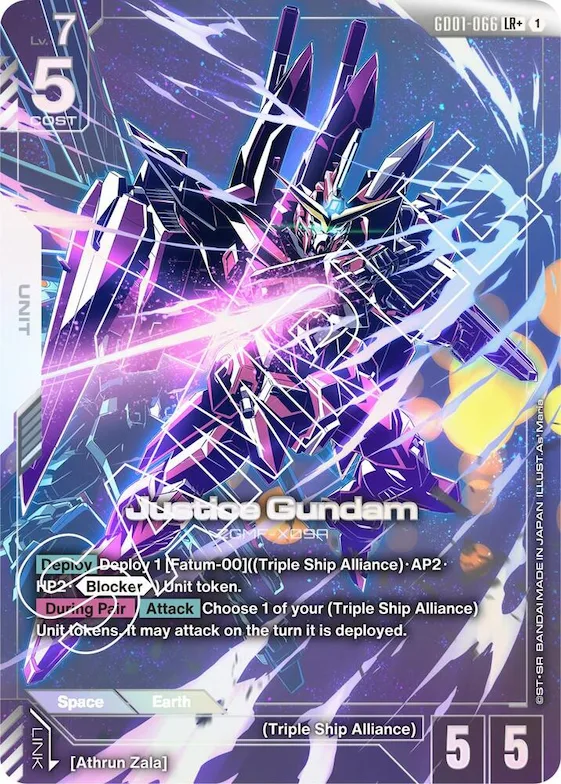 Justice Gundam (LR+) #gd1-066 – Newtype Rising