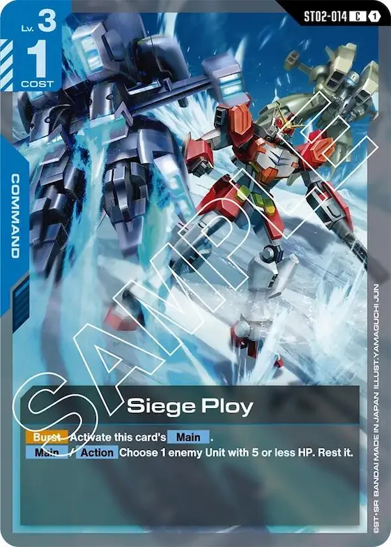 Siege Ploy #st2-014 – Starter Deck 02: Wings of Advance