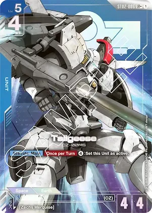 Tallgeese (LR+) #st2-006 – Starter Deck 02: Wings of Advance