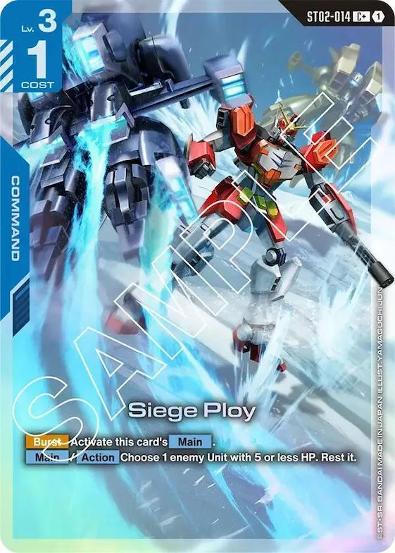Siege Ploy (C+) #st2-014 – Starter Deck 02: Wings of Advance