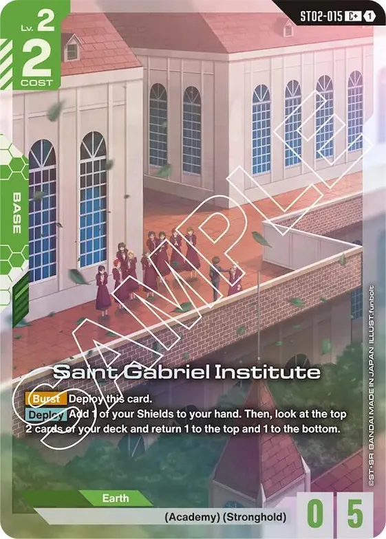 Saint Gabriel Institute (C+) #st2-015 – Starter Deck 02: Wings of Advance