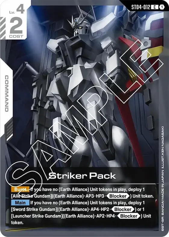 Striker Pack #st4-012 – Starter Deck 04: SEED Strike