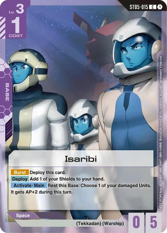 Isaribi (Newtype Challenge 2026 Mission 3) #st5-015 – Gundam Promotional Cards