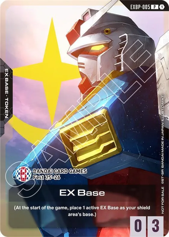 EX Base (EXBP-005) (Bandai Card Games Fest 25-26) #exbp-005 – Promotional EX Base Tokens
