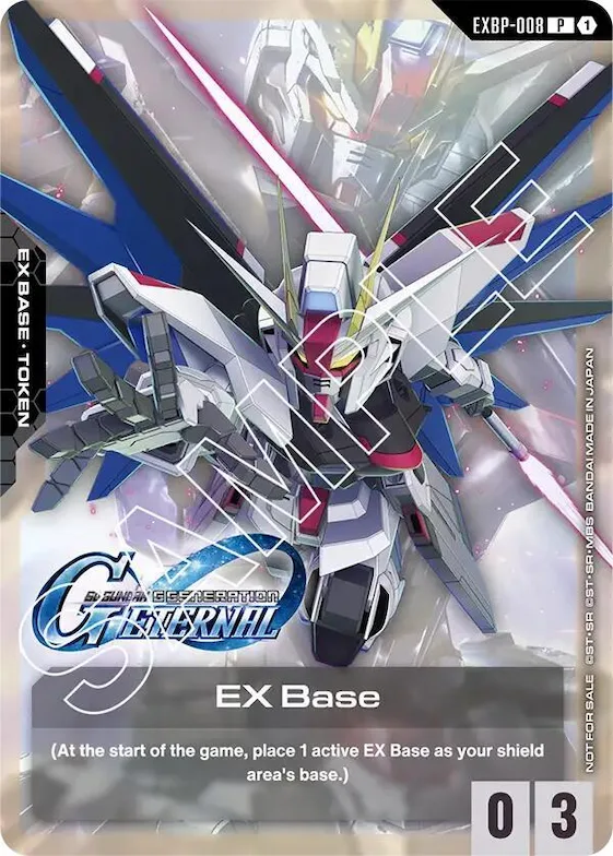 EX Base (EXBP-008) (G Generation Eternal Collaboration Pack) #exbp-008 – Promotional EX Base Tokens