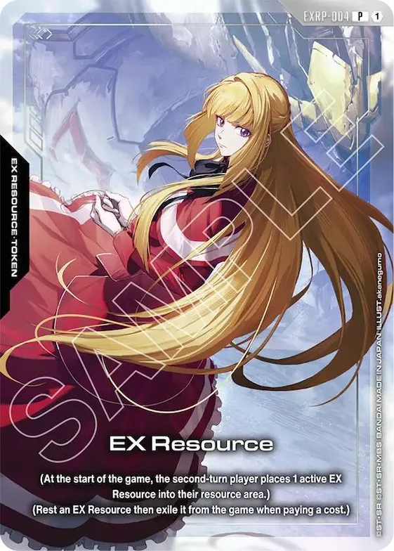EX Resource (EXRP-004) (Premium Card Collection Gundam Assemble - PC01A) #exrp-004 – Promotional EX Resource Tokens