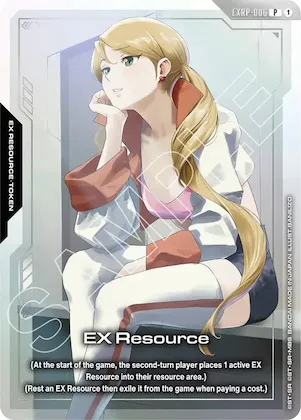EX Resource (EXRP-006) (Premium Card Collection Gundam Assemble - PC01A) #exrp-006 – Promotional EX Resource Tokens