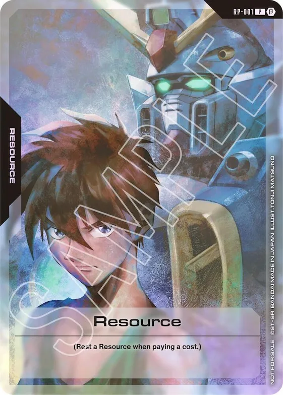 Resource (RP-001) (Edition Beta BANDAI TCG+ Store Trial Event) #rp-001 – Promotional Resource Tokens