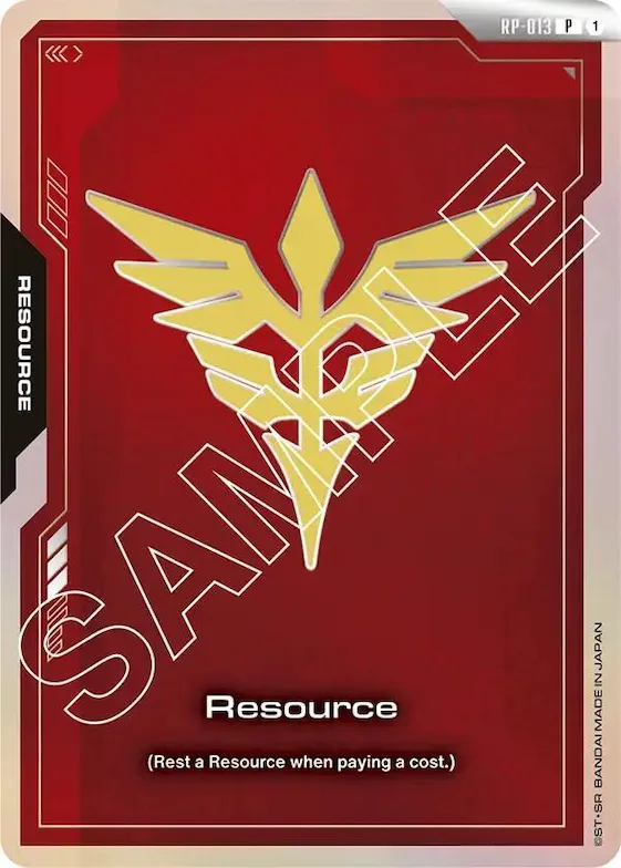 Resource (RP-013) (Neo Zeon) #rp-013 – Promotional Resource Tokens