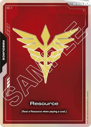 Resource (RP-013) (Neo Zeon) #rp-013 – Promotional Resource Tokens