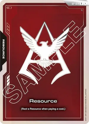 Resource (RP-014) (Char Aznable Emblem) #rp-014 – Promotional Resource Tokens