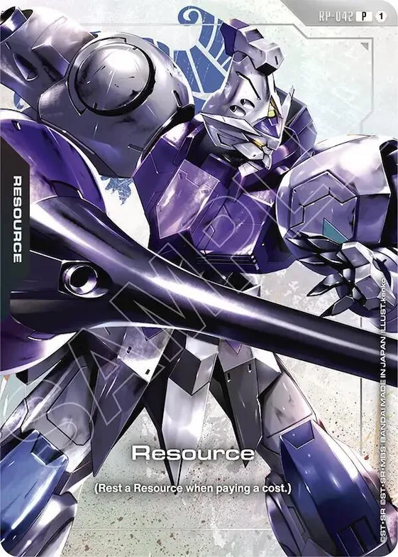Resource (RP-042) (Premium Accessory Set - Mobile Suit Gundam: Iron-Blooded Orphans) #rp-042 – Promotional Resource Tokens
