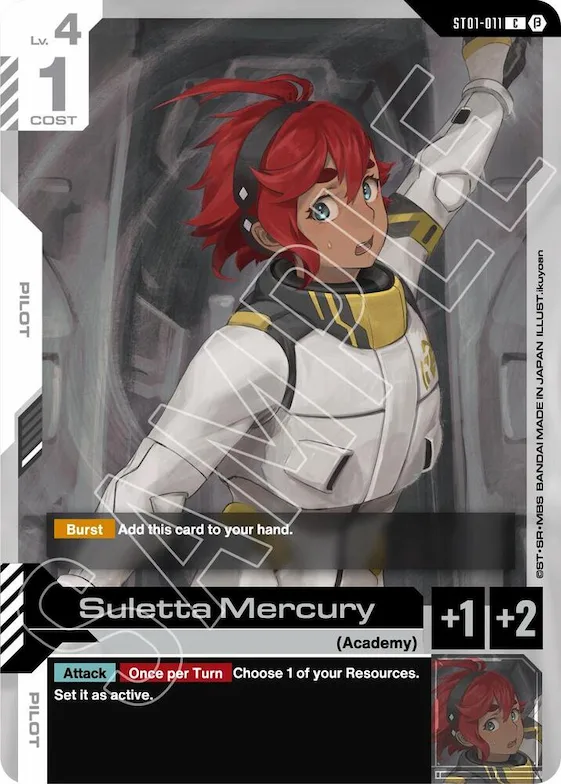 Suletta Mercury #st1-011 – Edition Beta