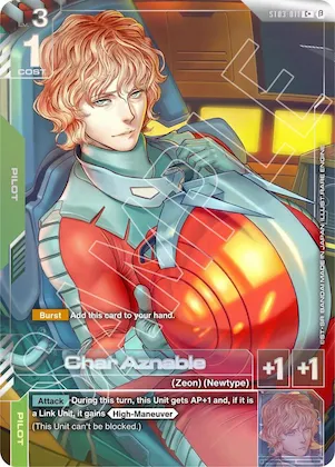 Char Aznable (C+) #st3-011 – Edition Beta