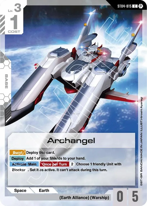 Archangel #st4-015 – Edition Beta