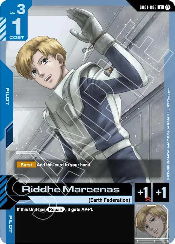 Riddhe Marcenas #gd1-089 – Edition Beta