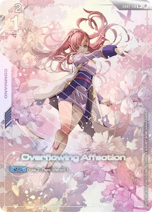 Overflowing Affection (U+) #gd1-118 – Edition Beta