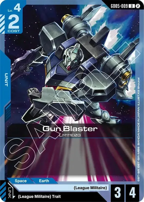 Gun Blaster #gd5-009 – Freedom Ascension