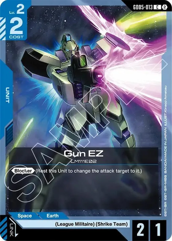 Gun EZ #gd5-013 – Freedom Ascension