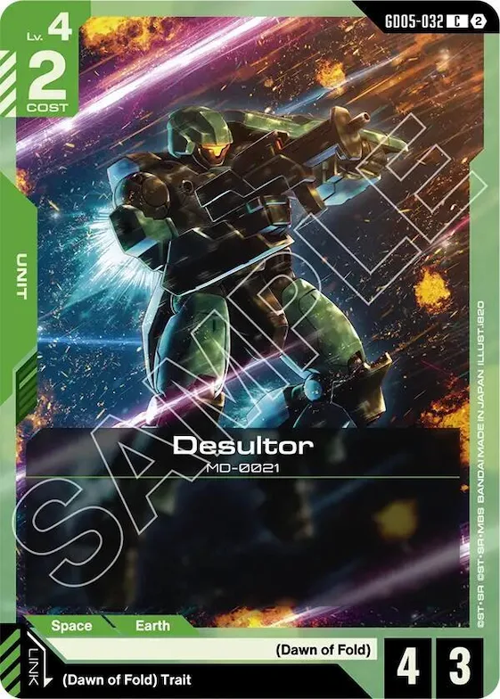 Desultor #gd5-032 – Freedom Ascension