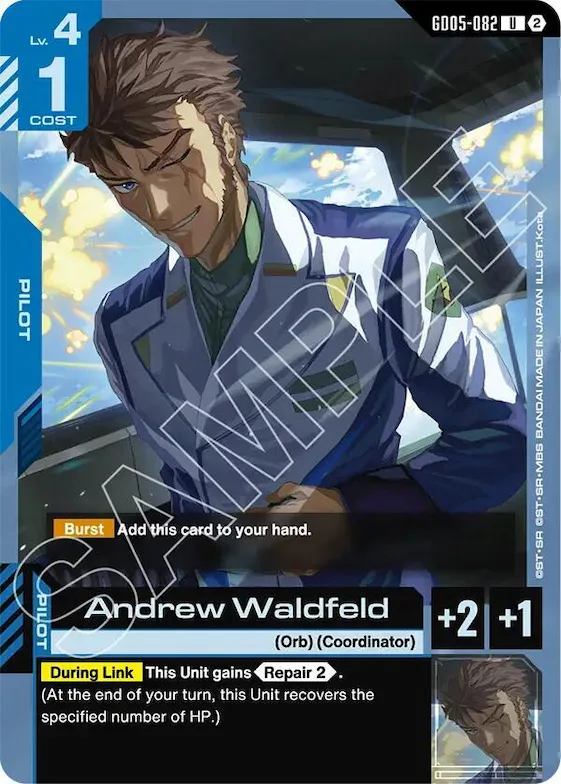 Andrew Waldfeld #gd5-082 – Freedom Ascension