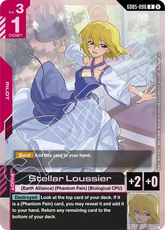 Stellar Loussier #gd5-090 – Freedom Ascension