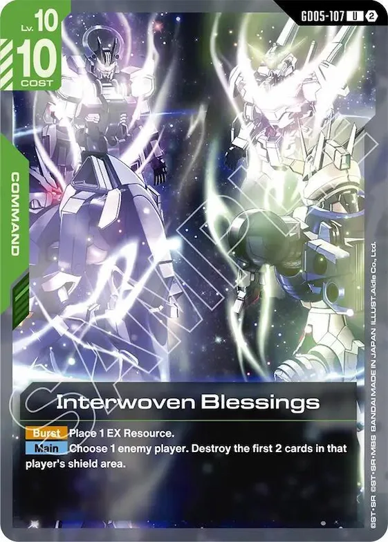 Interwoven Blessings #gd5-107 – Freedom Ascension