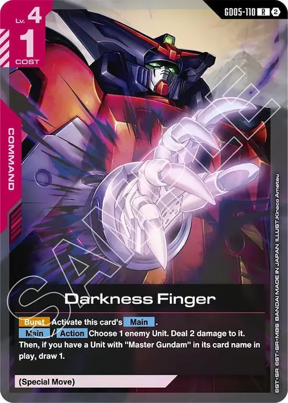 Darkness Finger #gd5-110 – Freedom Ascension