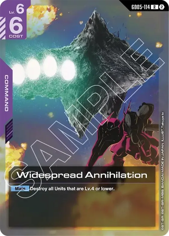 Widespread Annihilation #gd5-114 – Freedom Ascension