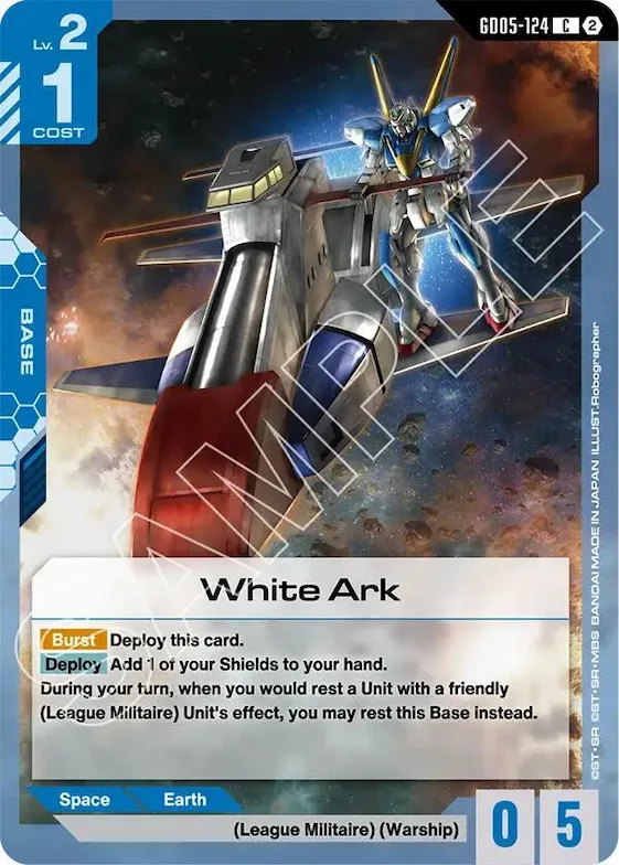 White Ark #gd5-124 – Freedom Ascension