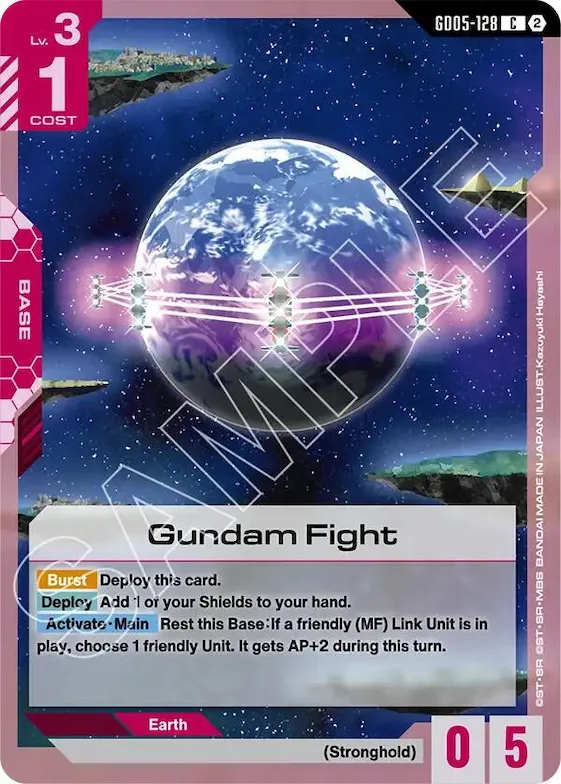 Gundam Fight #gd5-128 – Freedom Ascension