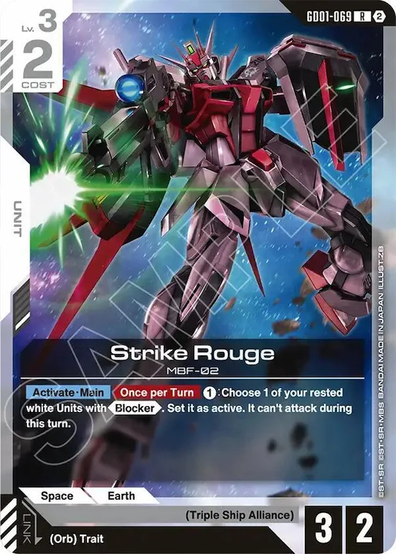 Strike Rouge #gd1-069 – Deck Build Box Freedom Ascension