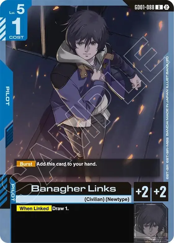 Banagher Links #gd1-088 – Deck Build Box Freedom Ascension