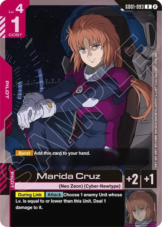 Marida Cruz #gd1-093 – Deck Build Box Freedom Ascension