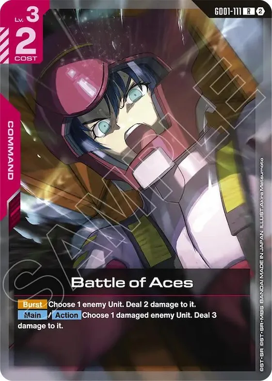 Battle of Aces #gd1-111 – Deck Build Box Freedom Ascension