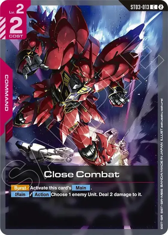 Close Combat #st3-013 – Deck Build Box Freedom Ascension