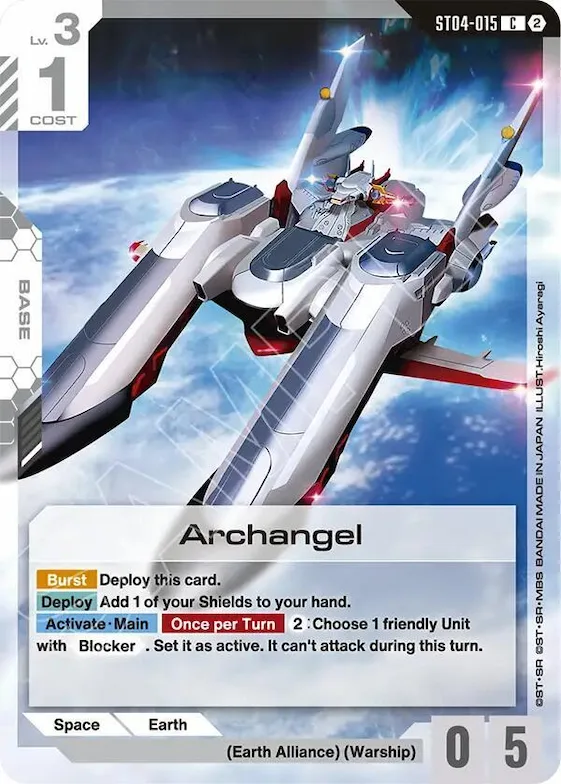 Archangel #st4-015 – Deck Build Box Freedom Ascension