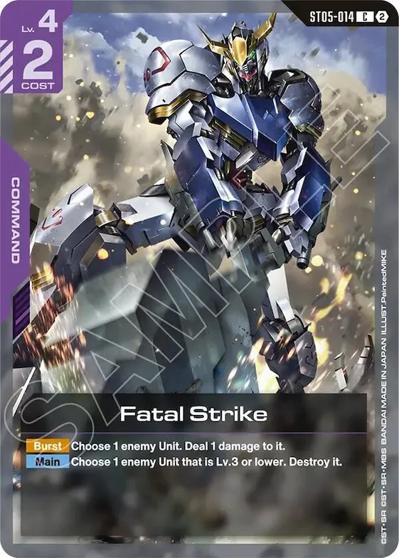 Fatal Strike #st5-014 – Deck Build Box Freedom Ascension