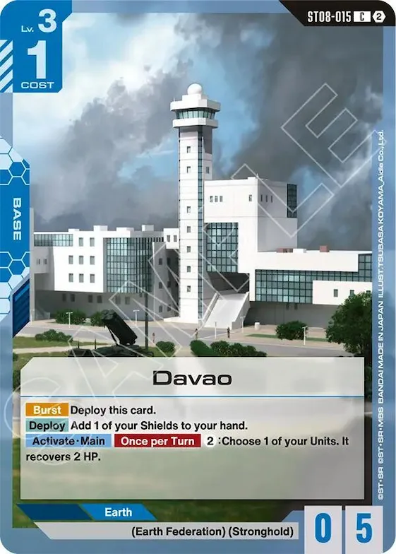 Davao #st8-015 – Deck Build Box Freedom Ascension