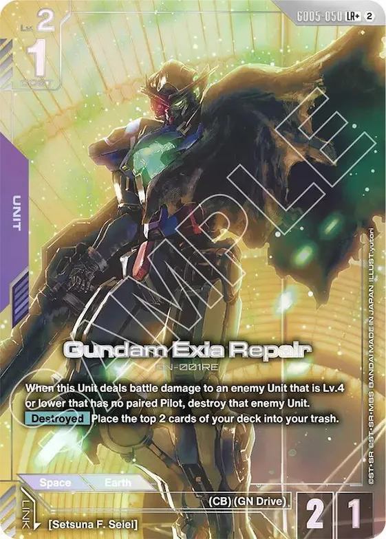Gundam Exia Repair (LR+) #gd5-050 – Freedom Ascension