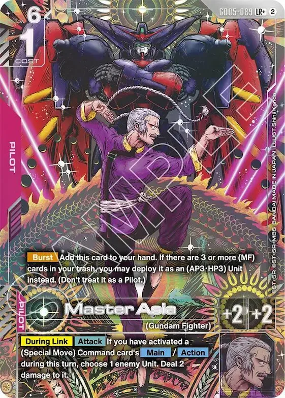 Master Asia (LR+) #gd5-089 – Freedom Ascension