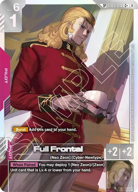 Full Frontal (C+) (SP) #st3-010 – Freedom Ascension