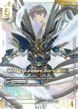 Wing Gundam Zero (EW) (LR++) #gd5-067 – Freedom Ascension