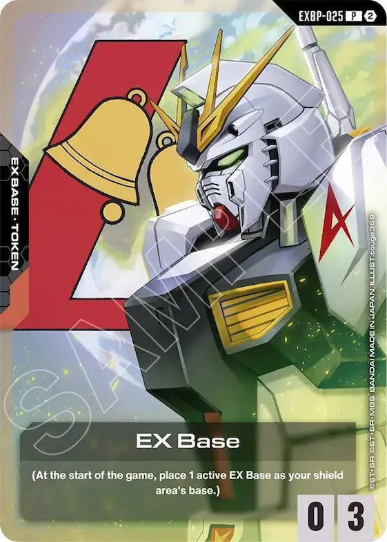 EX Base (EXBP-025) (GD05 Freedom Ascension Deck Build Box) #exbp-025 – Promotional EX Base Tokens