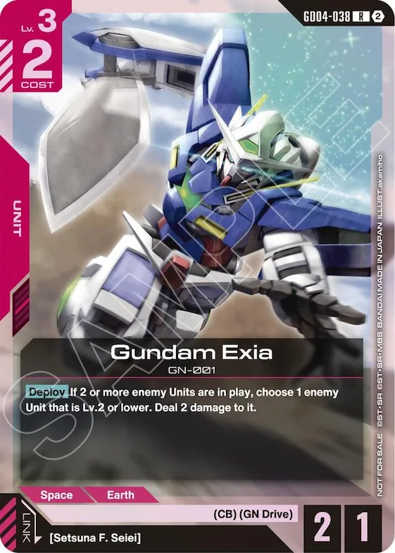Gundam Exia (GD04-038) (Event Pack 02) #gd4-038 – Gundam Promotional Cards